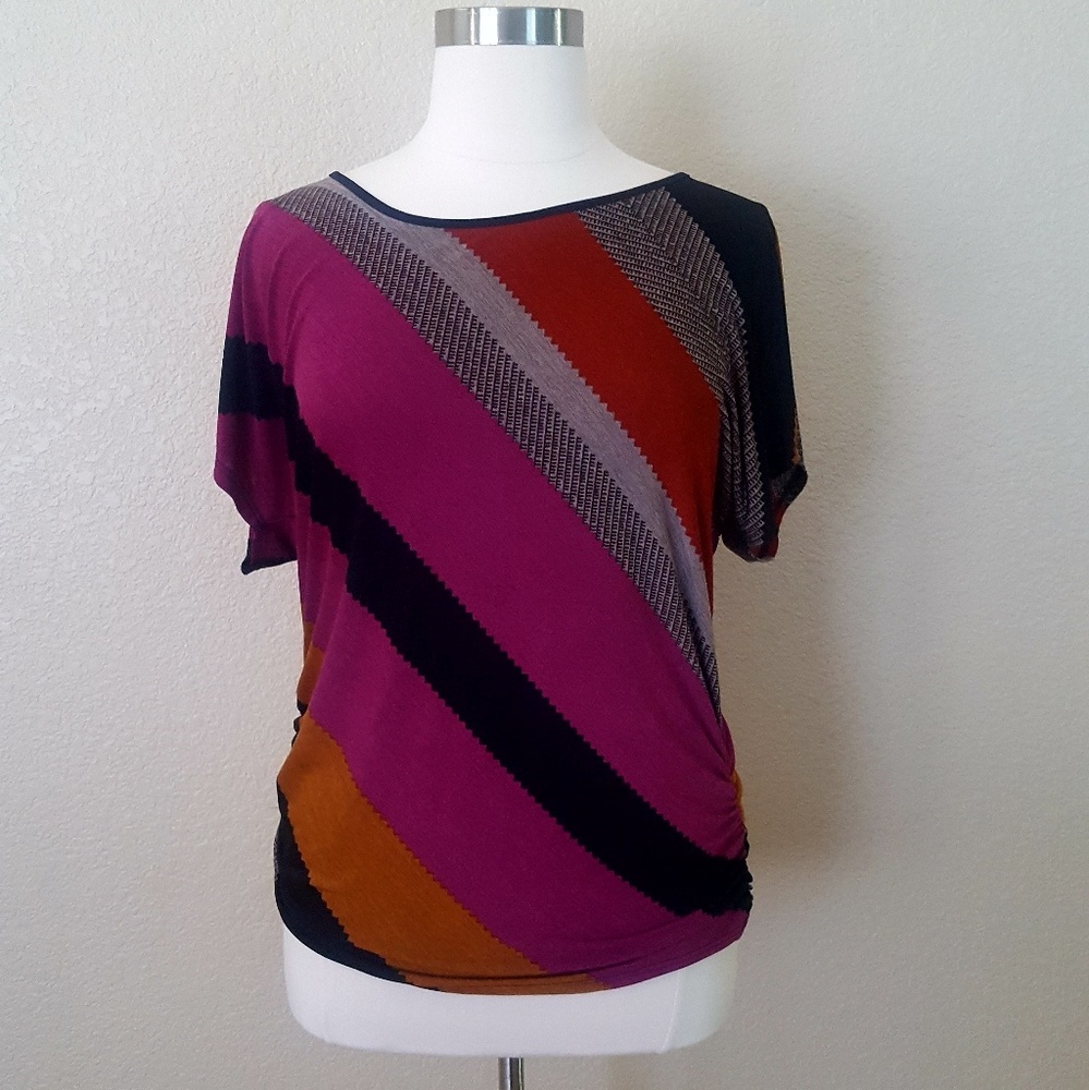 Judith Diagonal Stripe Top